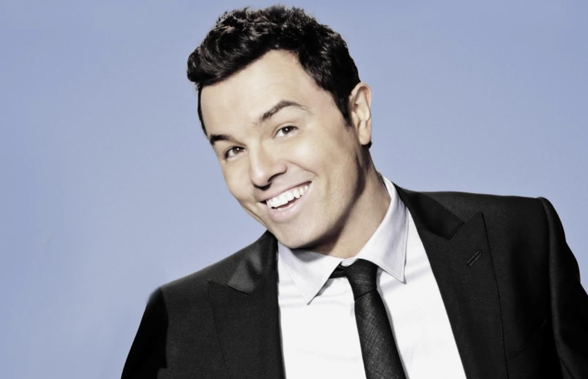 Seth MacFarlane in a promotional photo for Saturday Night Live