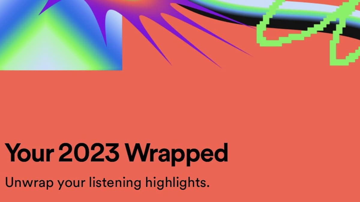 Screengrab of Spotify Wrapped