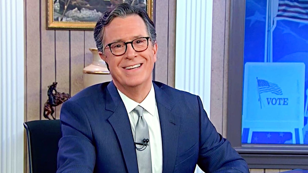 Stephen Colbert during The Late Show's Showtime Election Night Special