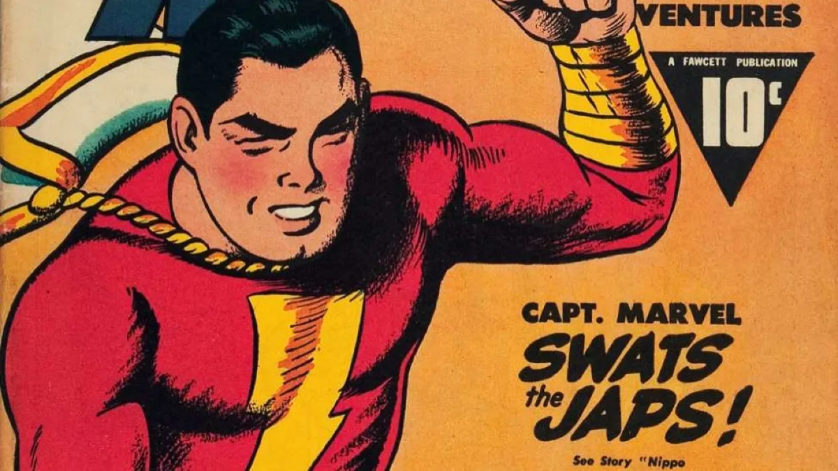 The original Captain Marvel aka Shazam
