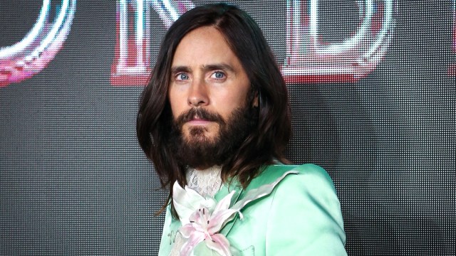 MADRID, SPAIN - MARCH 23: US actor Jared Leto attends 'Morbius' premiere at Callao cinemas on March 23, 2022 in Madrid, Spain.