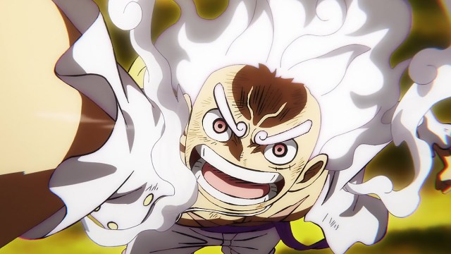 Luffy in Gear 5 mode, One Piece Wano