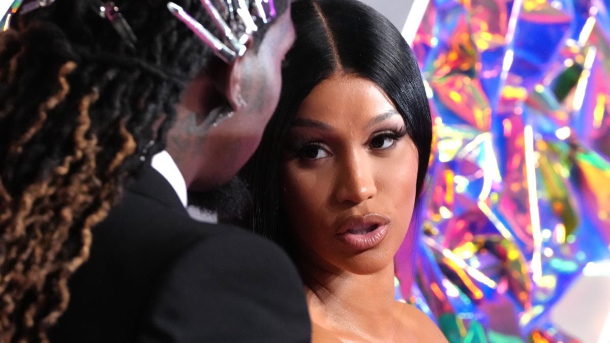 Offset and Cardi B attend the 2023 MTV Video Music Awards at Prudential Center on September 12, 2023 in Newark, New Jersey. (Photo by Jeff Kravitz/Getty Images for MTV)