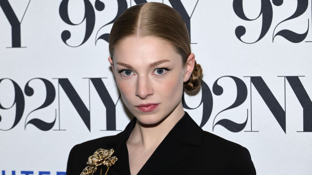 Hunter Schafer attends the Cast & Director Of "The Hunger Games: The Ballad Of Songbirds & Snakes" In Conversation at 92NY on November 16, 2023 in New York City. (Photo by Theo Wargo/Getty Images)