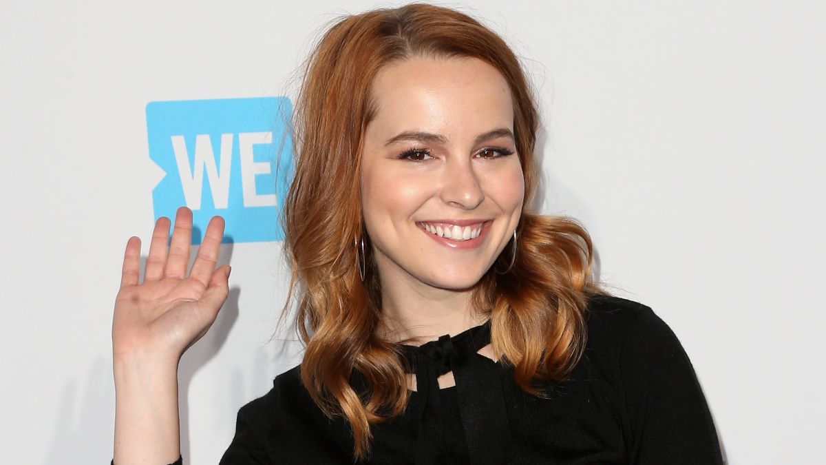 Actress Bridgit Mendler walks the WE Carpet at WE Day California 2016 at The Forum on April 7, 2016 in Inglewood, California. (Photo by Frederick M. Brown/Getty Images for WE Day )