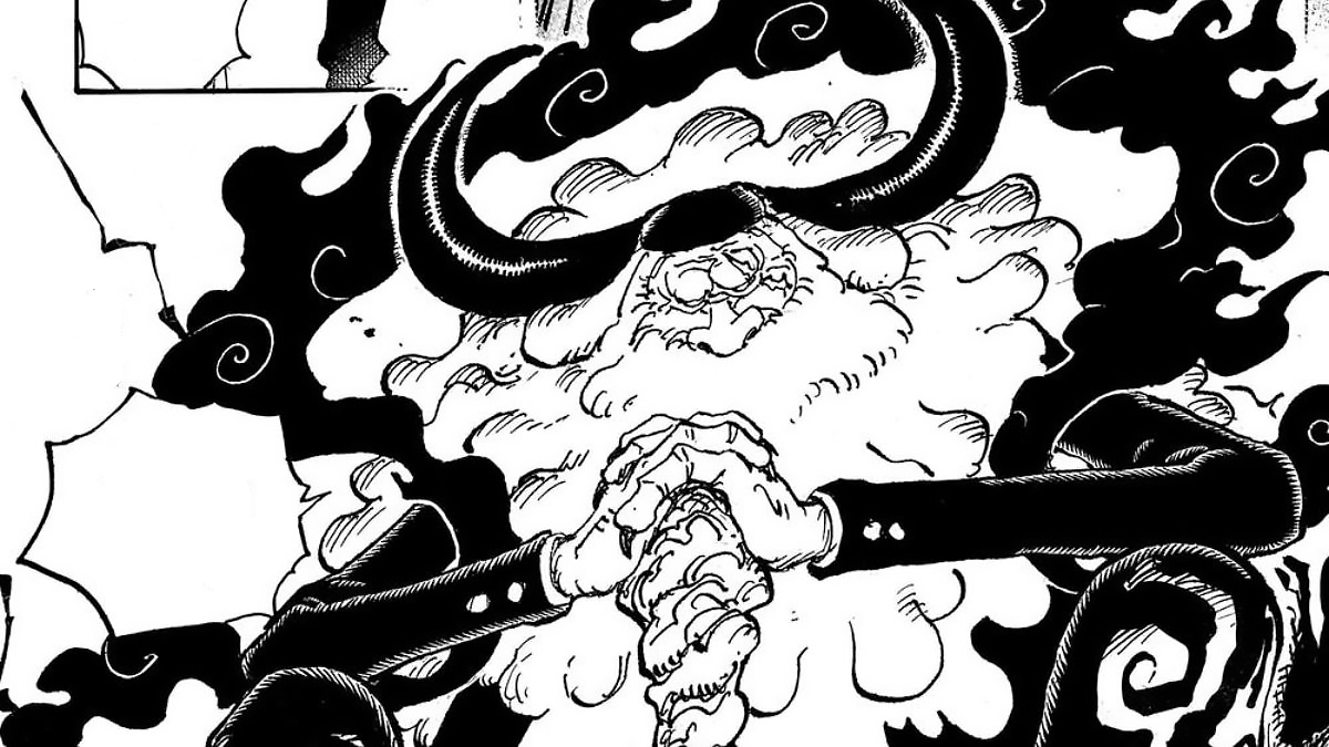 Jaygarcia Saturn transformation in the Egghead Arc of the One Piece manga
