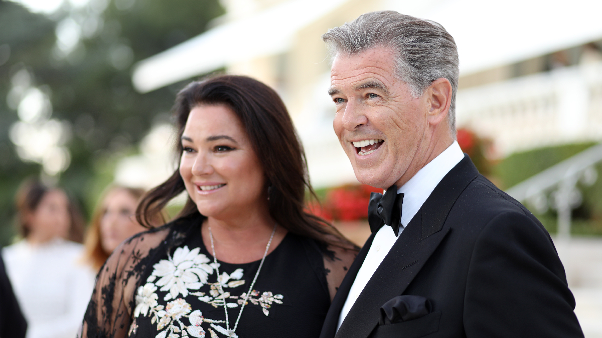 Pierce Brosnan and his wife Keely Shaye Smith