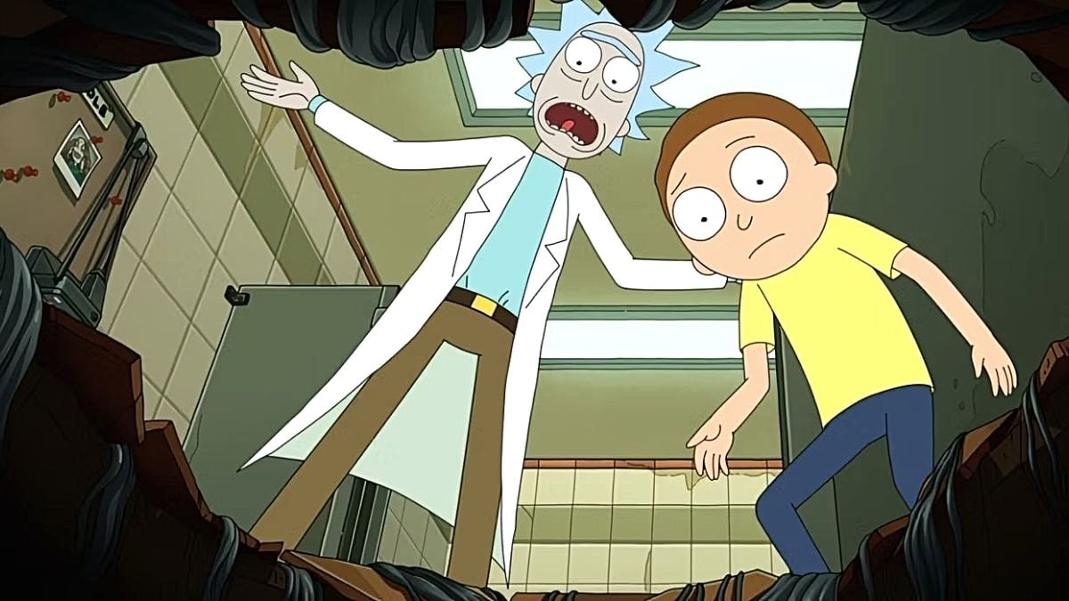 Rick and Morty in the finale of Season 7 of 'Rick and Morty'.