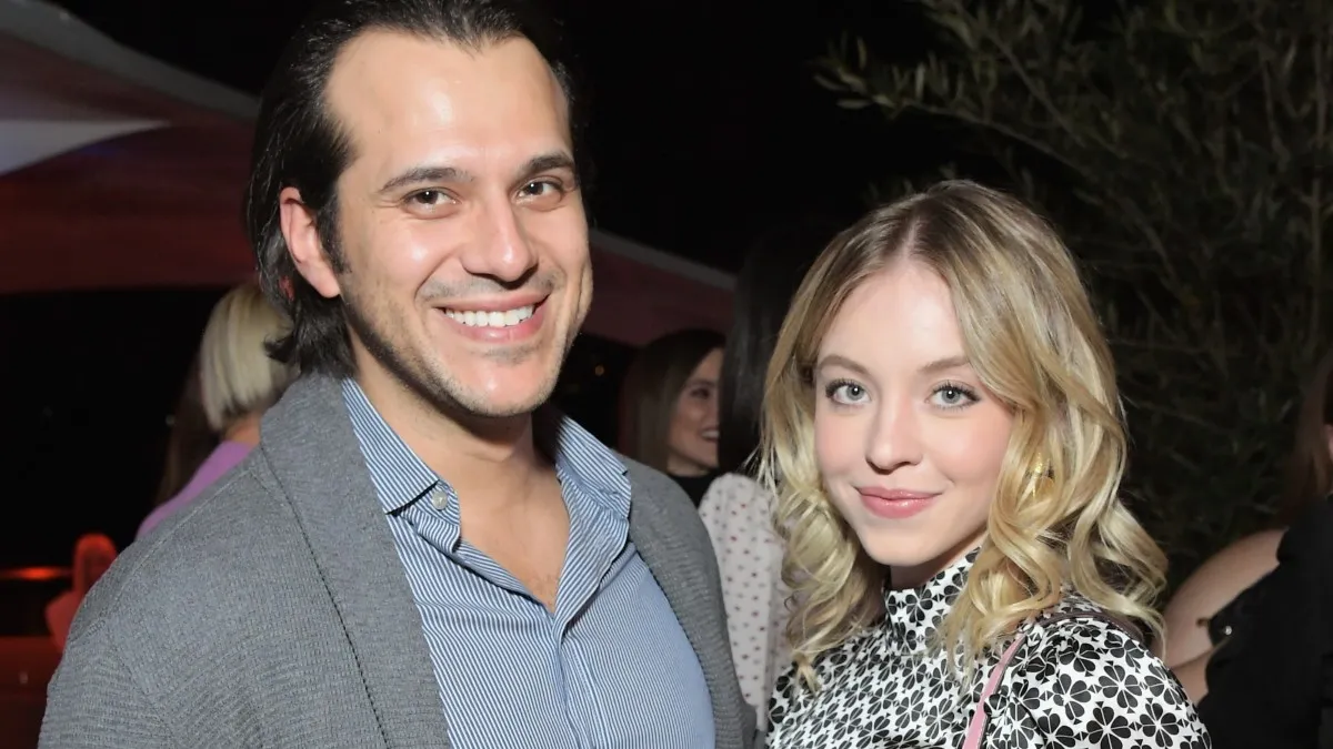 Sydney Sweeney with boyfriend fiance Jonathan Davino