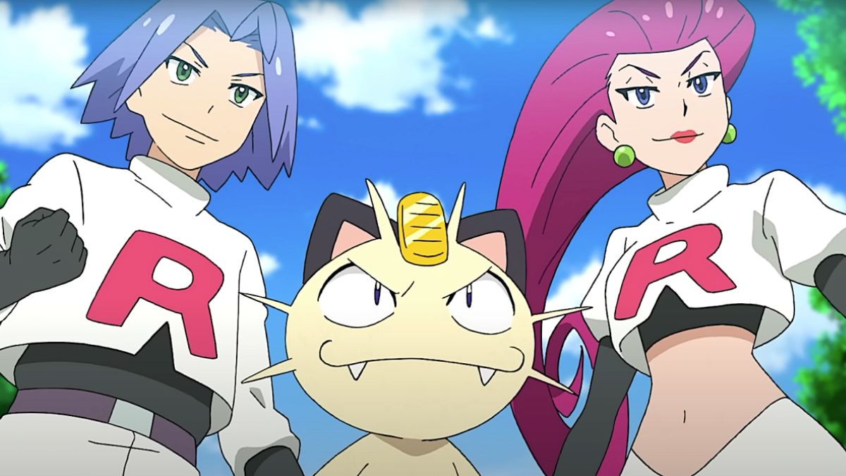 Team Rocket, Jessie, James and Meowth from Pokemon