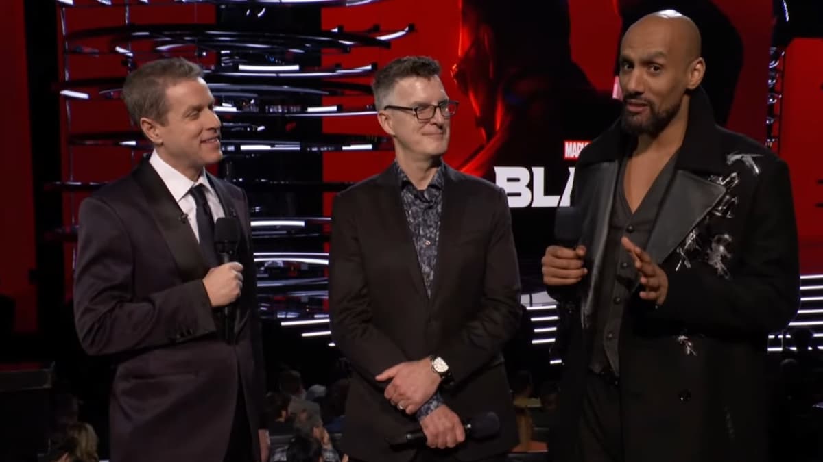 The Game Awards 2023 Blade trailer and developers talk.