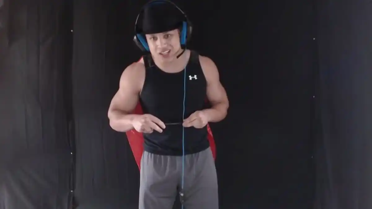 Screengrab from loltyler1: 'Tyler1 Magic Show'