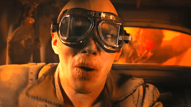 Nicholas Hoult as a Warboy in 'Mad Max: Fury Road'