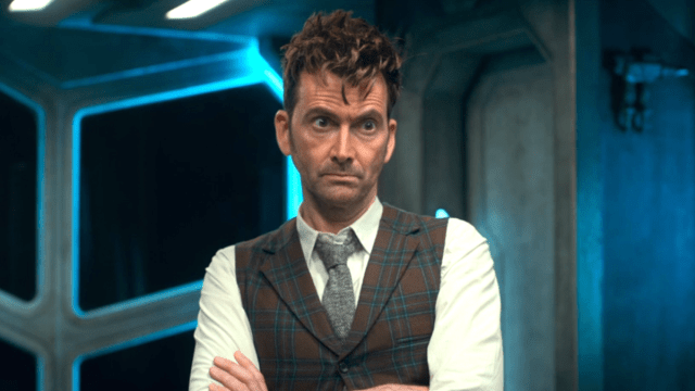 David Tennant as the Fourteenth Doctor in 'Doctor Who: Wild Blue Yonder'