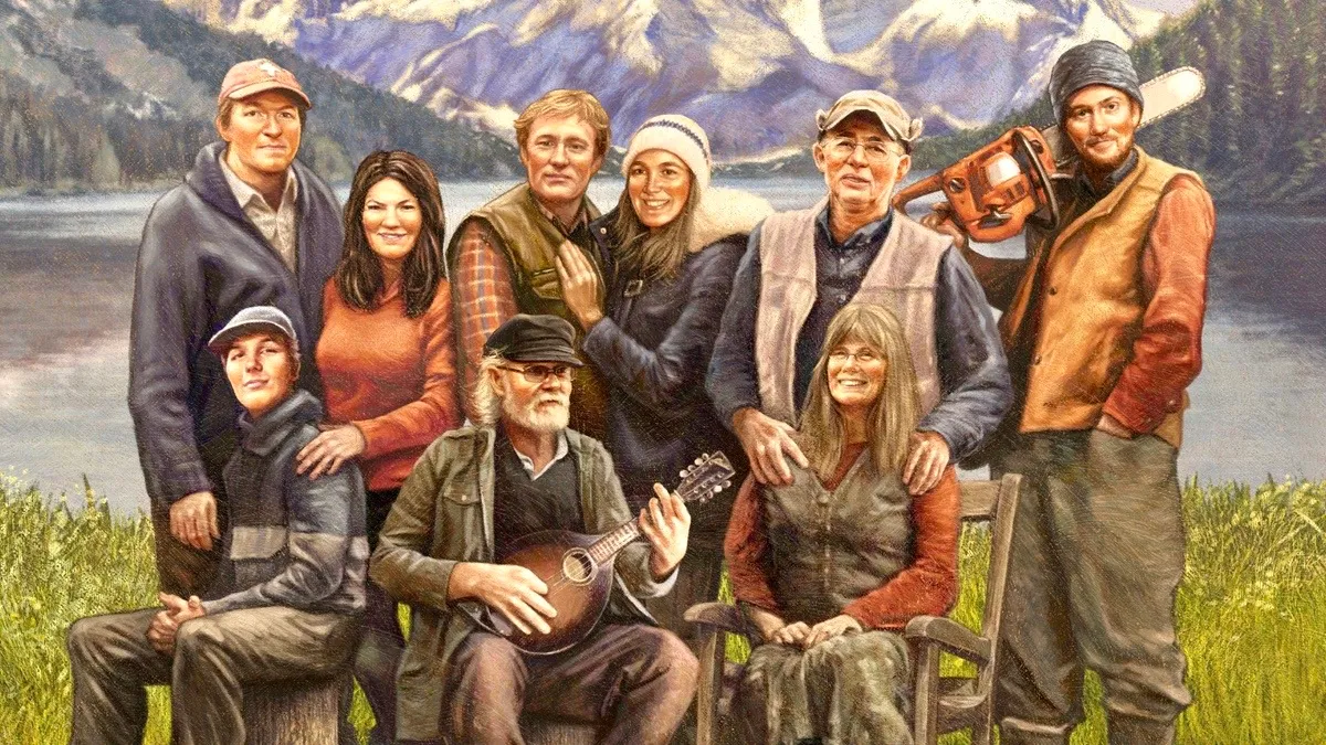 Official artwork of the cast of ‘Alaska: The Last Frontier’