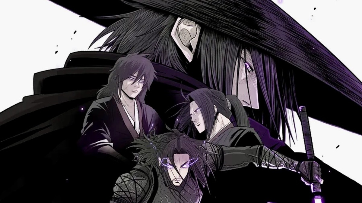 A poster from the manhwa ‘The Legend of the Northern Blade’