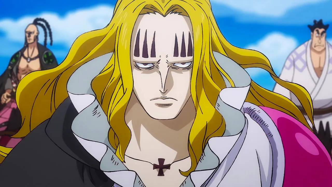 Basil Hawkins in episode 894 of One Piece