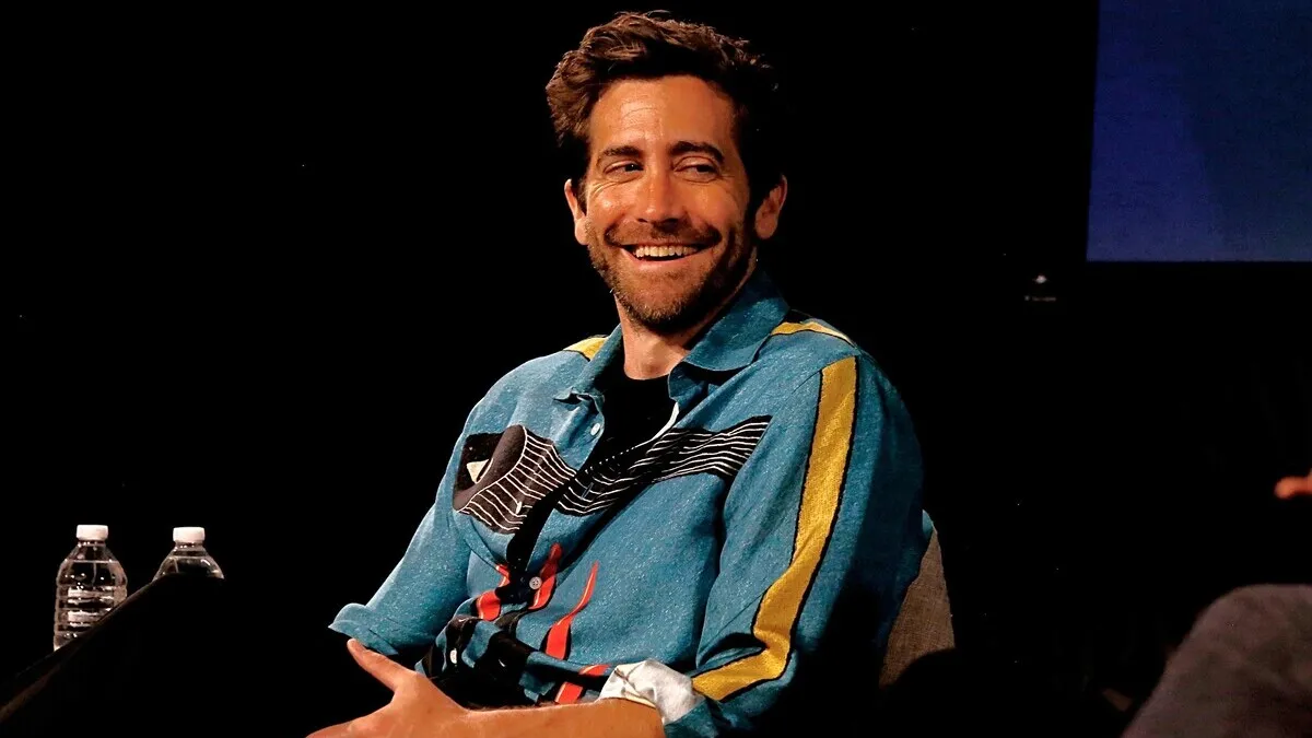 Jake Gyllenhaal attends a conversation with Hannah Goldfield at 92nd Street Y on September 05, 2023 in New York City.