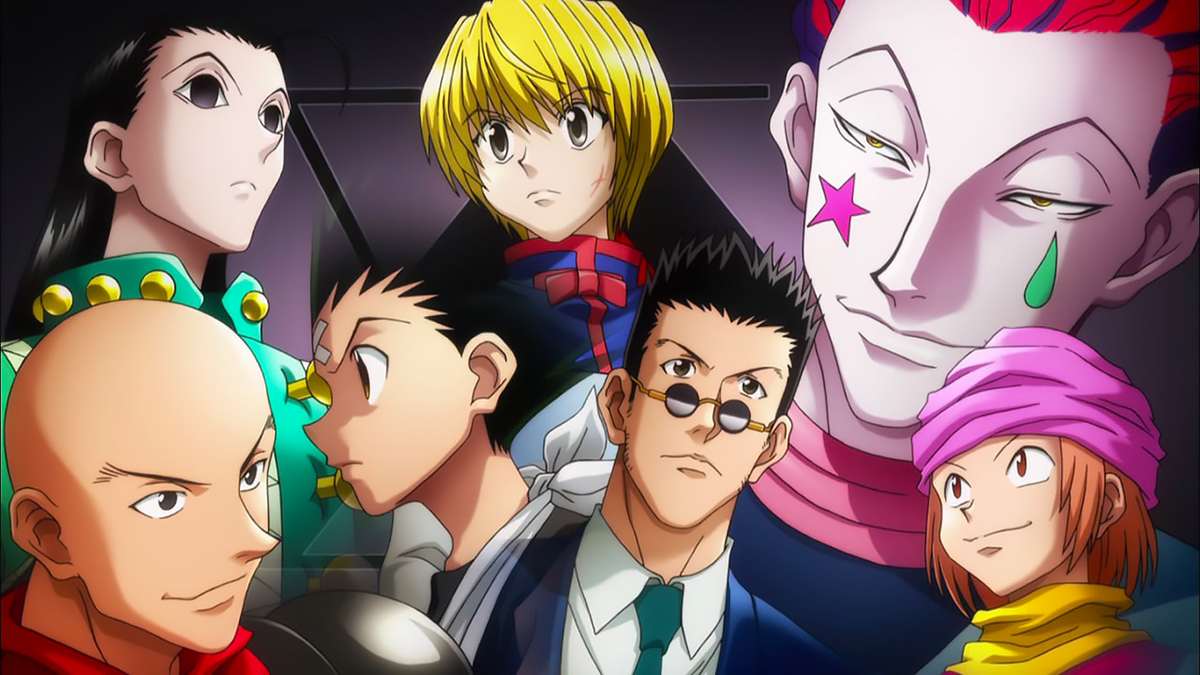 The final contestants from the Hunter exam in Hunter x Hunter