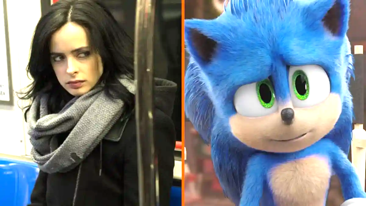 Jessica Jones and Sonic