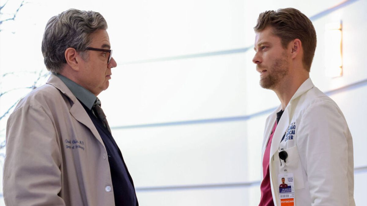 Luke Mitchell in Chicago Med