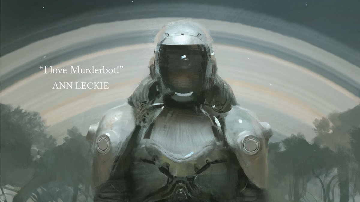 'All Systems Red' the first book in 'The Murderbot Diaries'