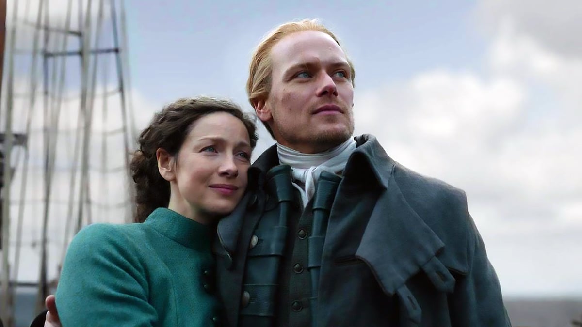 Jamie and Claire in season 7 episode 8 of Outlander
