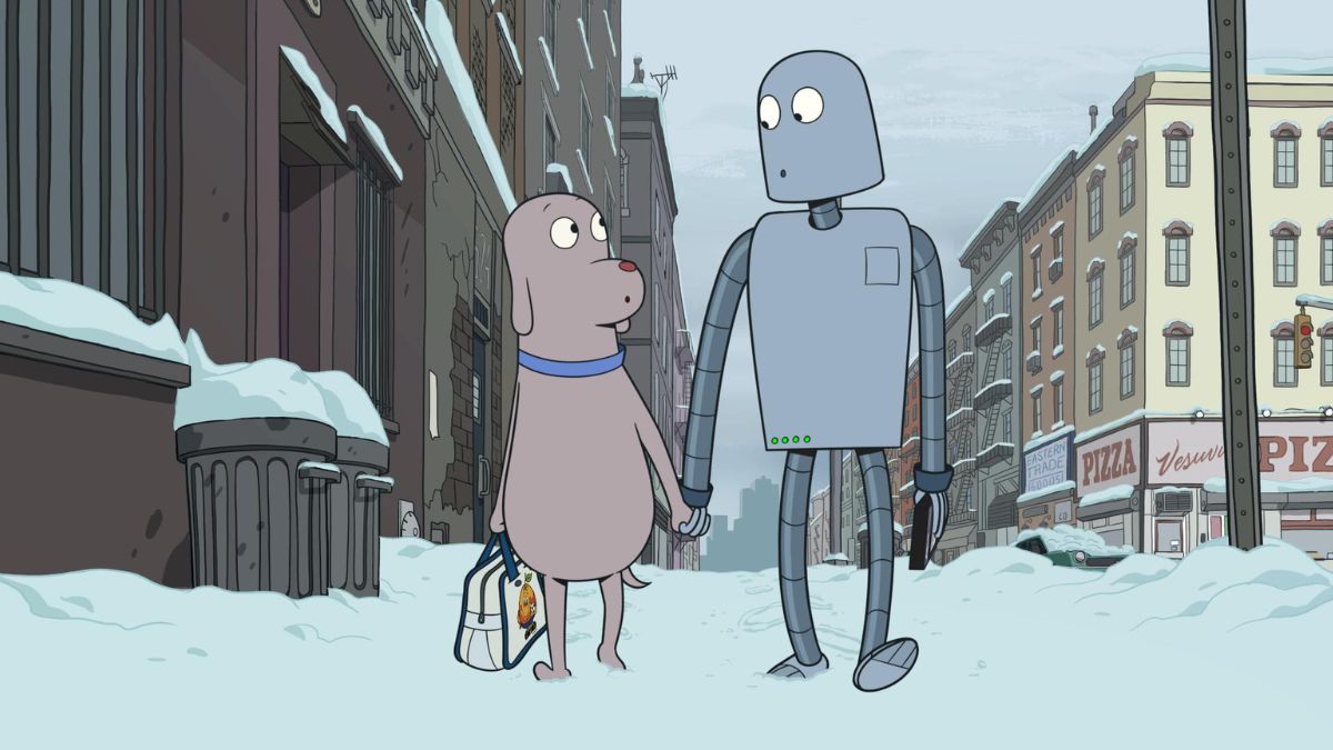 The dog and the robot in "Robot Dreams"