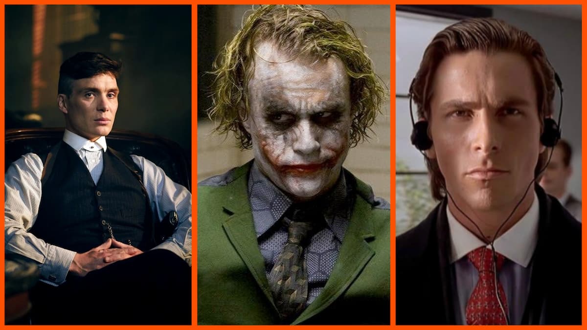 Thomas Shelby, The Joker, Patrick Bateman