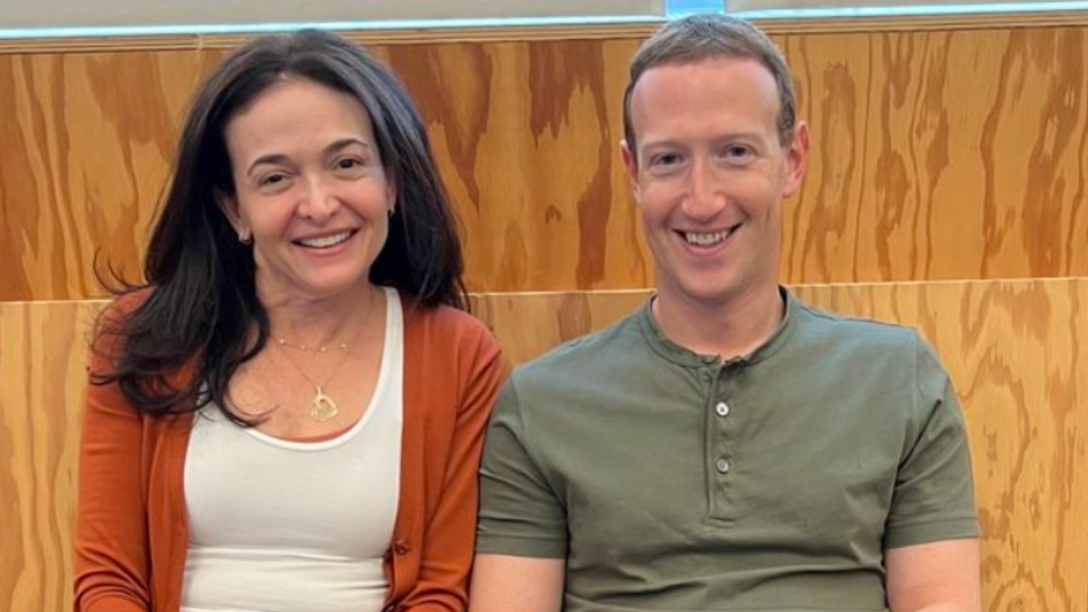 Sheryl Sandberg and Mark Zuckerberg