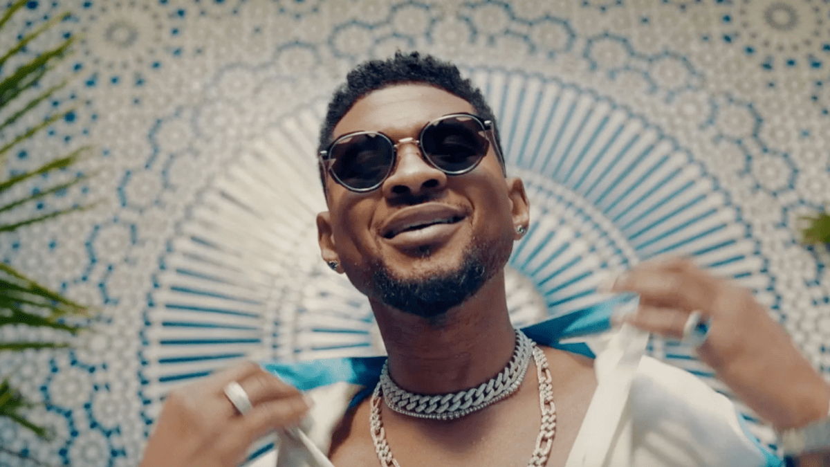 Usher and Ella Mai, "Don't Waste My Time" music video