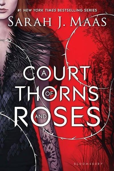 'A Court of Thorns and Roses' book cover
