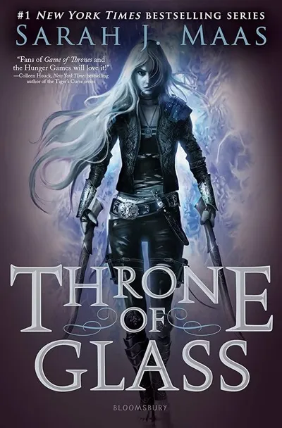 'Throne of Glass' book cover