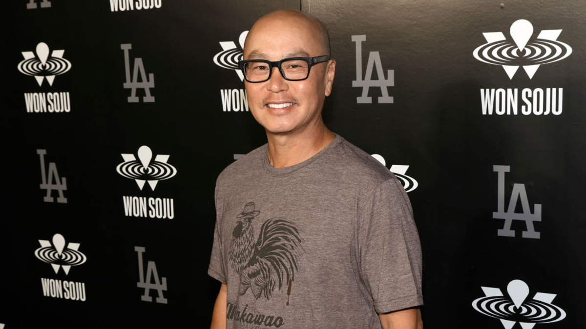 C.S. Lee attends the Won Soju Launch Event with Jay Park at Intercrew LA on September 10, 2023 in Los Angeles, California. 
