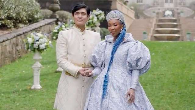 Brandy Norwood and Paolo Montalban return as Cinderella and Prince Charming in Descendants: The Rise of Red