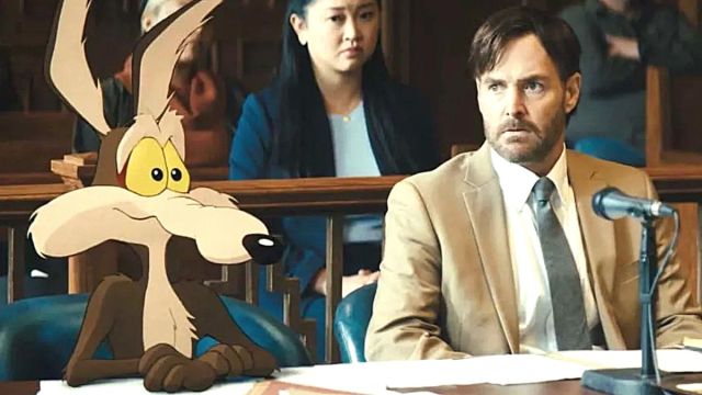 Image from 'Coyote vs. Acme' with Wile E. Coyote and Will Forte.