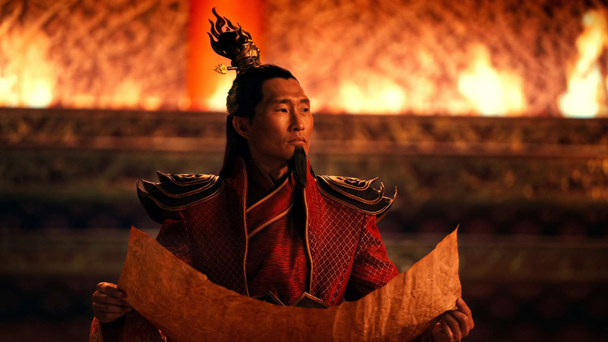 Daniel Dae Kim as Fire Lord Ozai in 'Avatar: The Last Airbender'