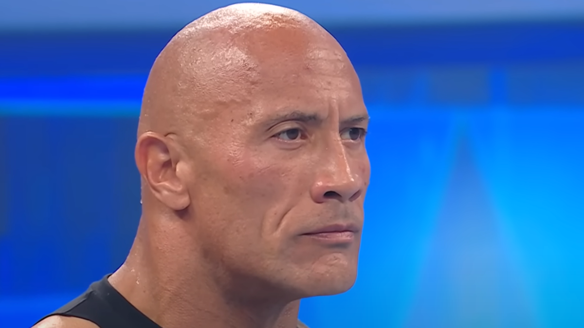 Dwayne 'The Rock' Johnson on WWE Smackdown.