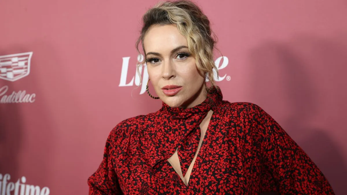 Alyssa Milano attends Variety's Power of Women Presented by Lifetime at Wallis Annenberg Center for the Performing Arts on September 30, 2021 in Beverly Hills, California. (Photo by Emma McIntyre/Getty Images for Variety)