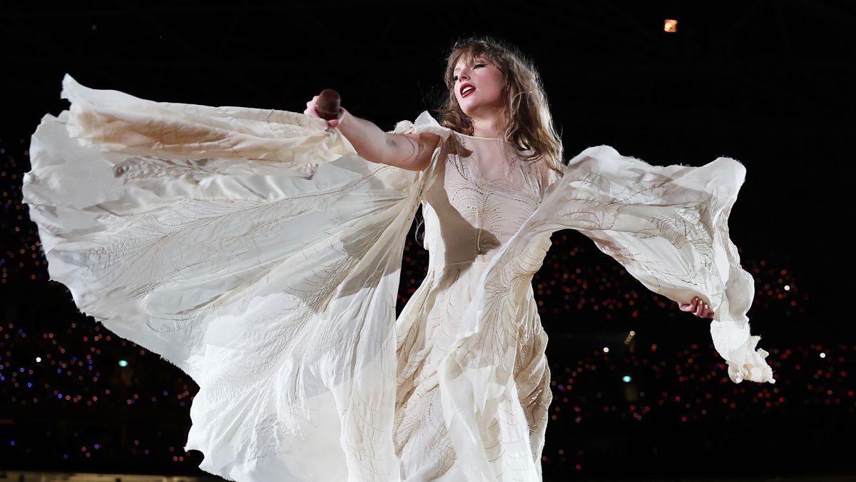 Taylor Swift performs at Accor Stadium on February 23, 2024 in Sydney, Australia. (Photo by Don Arnold/TAS24/[SOURCE] for TAS Rights Management)