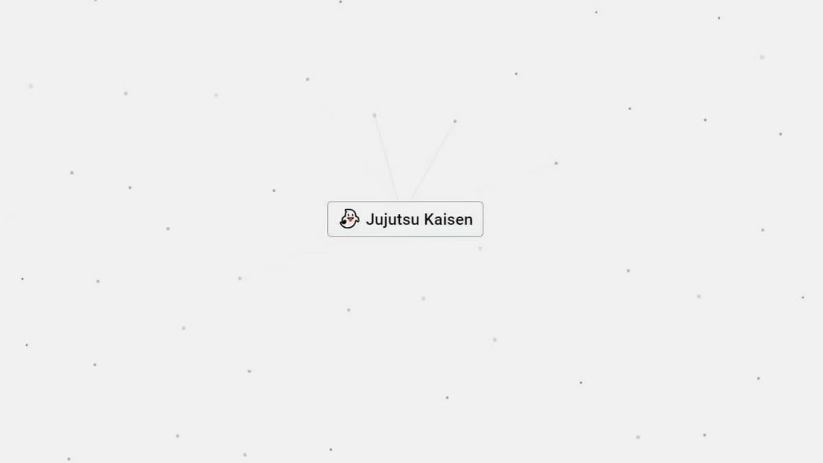 Logotipo Jujutsu Kaisen no Infinite Craft
