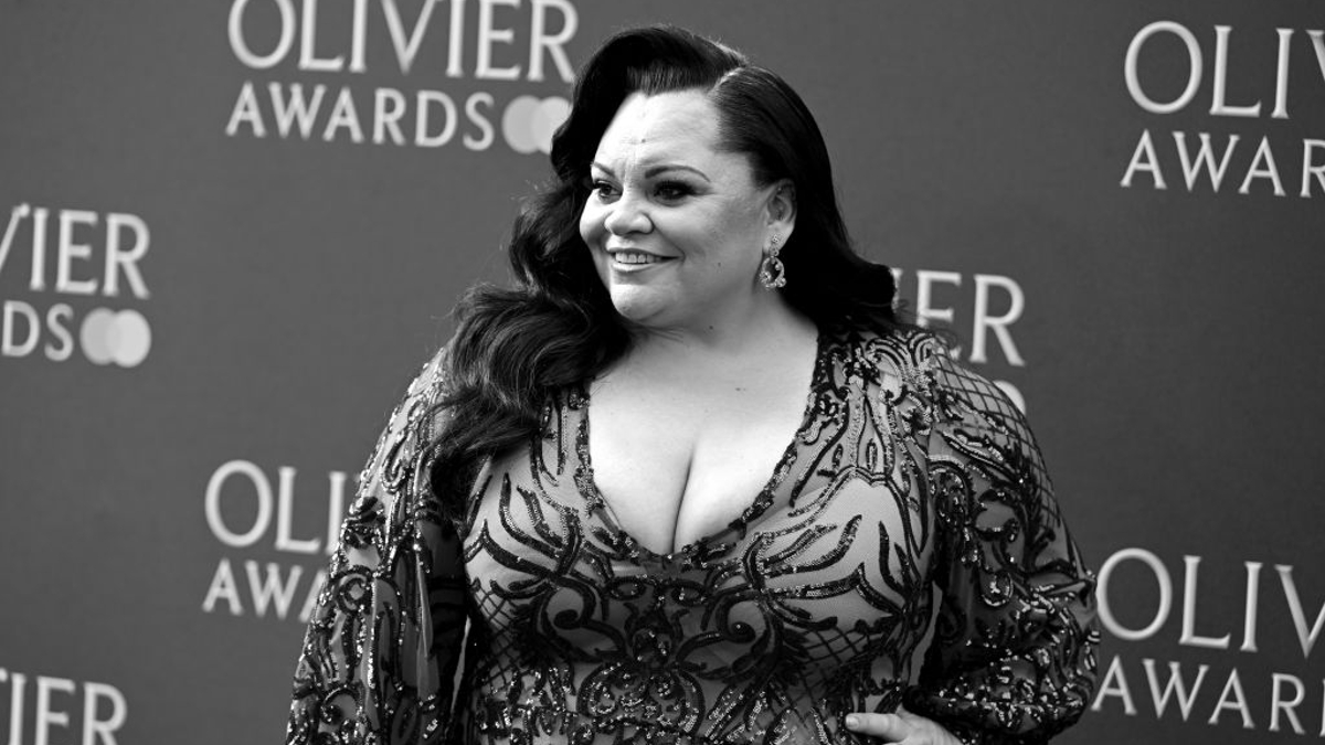 Keala Settle attends The Olivier Awards 2022 with MasterCard at the Royal Albert Hall on April 10, 2022 in London, England. 