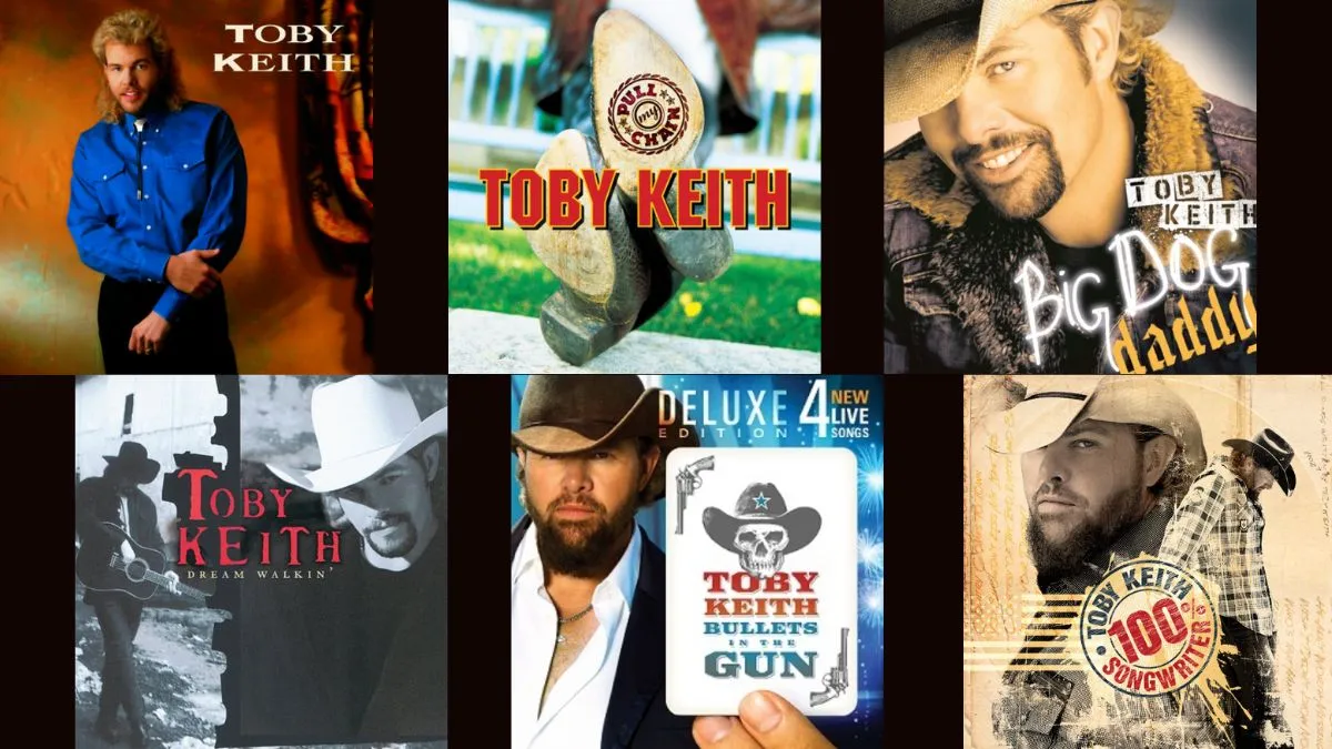 All Toby Keith albums in order