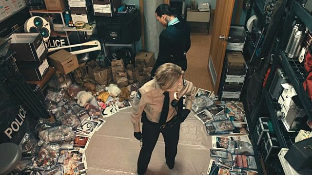 Jodie Foster and Kali Reis as Detectives Liz Danvers and Evangeline Navarro in HBO's 'True Detective: Night Country'.