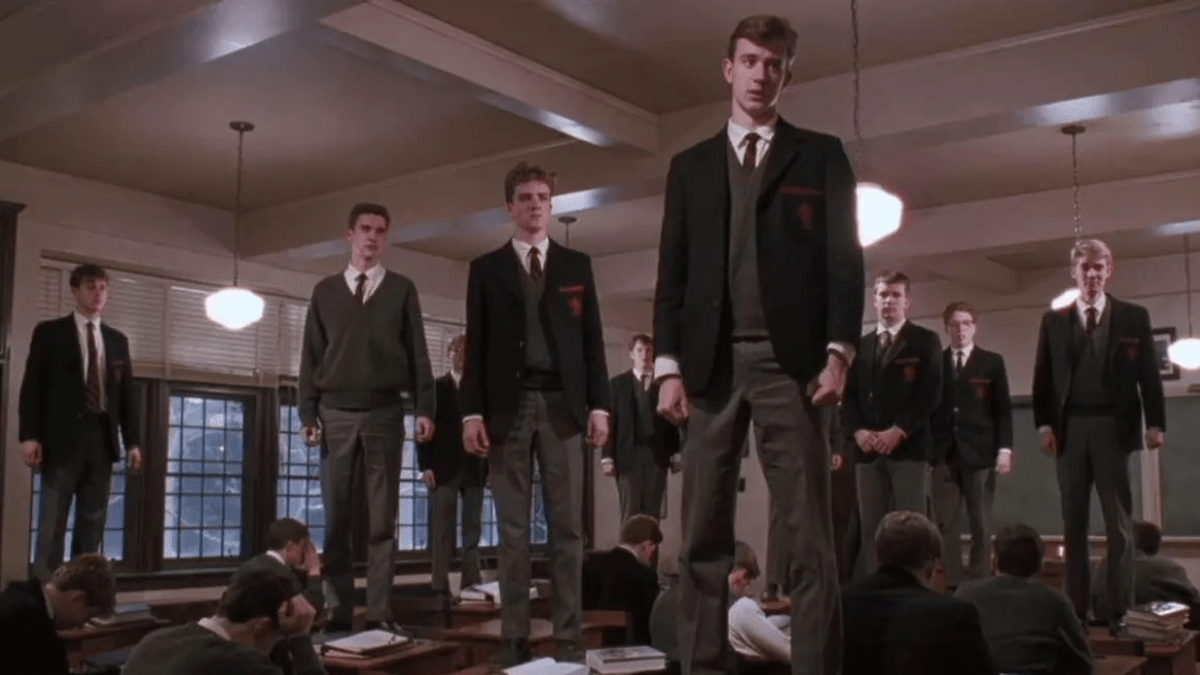 The cast of 'Dead Poets Society'.