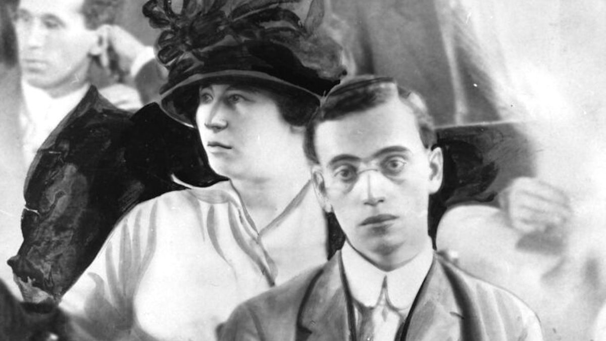Leo and Lucille Frank at the 1913 Mary Phagan murder trial