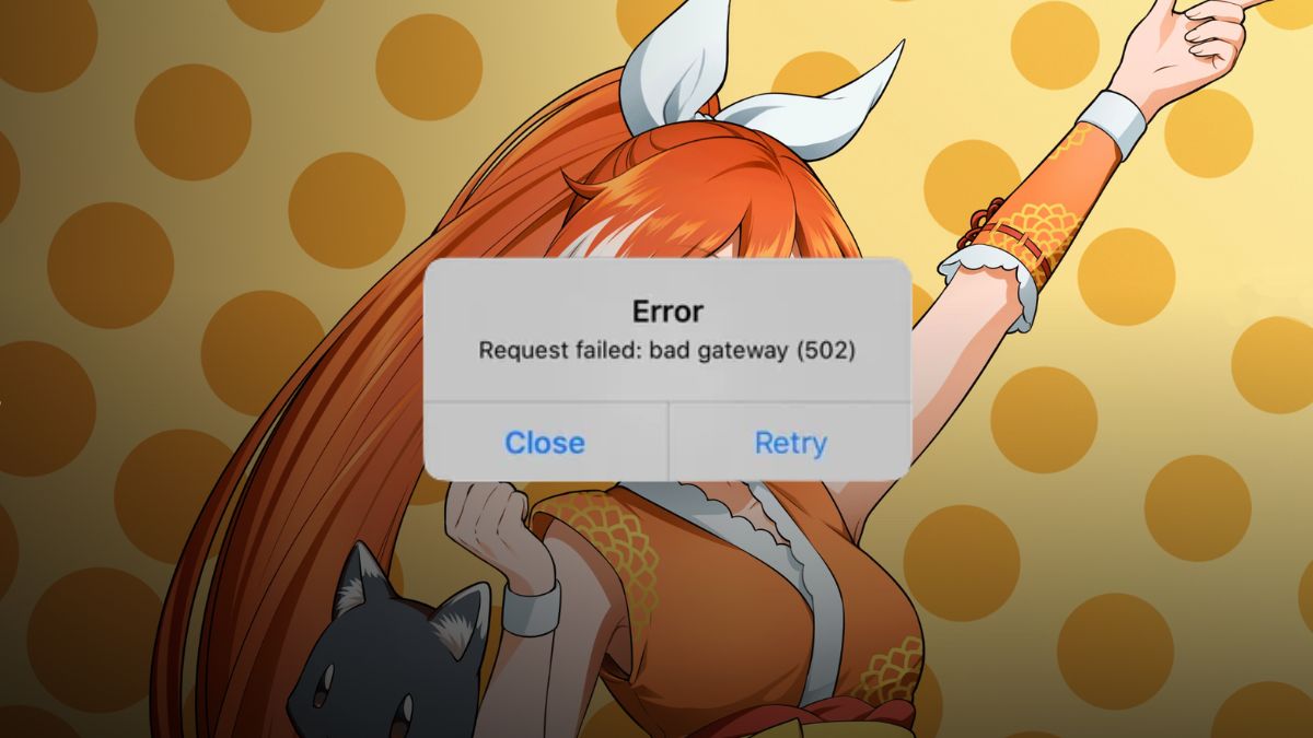 Crunchyroll 502 error