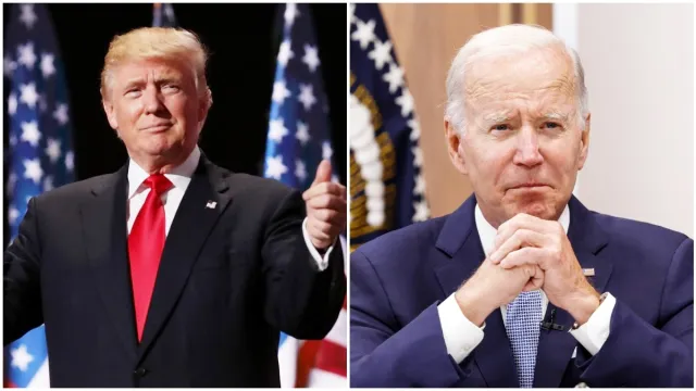 Donald trump and Joe Biden on Affordable Care Act Obamacare