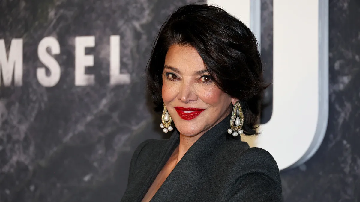 Shohreh Aghdashloo attends Netflix's "Damsel" New York Premiere at Paris Theater on March 01, 2024 in New York City. 