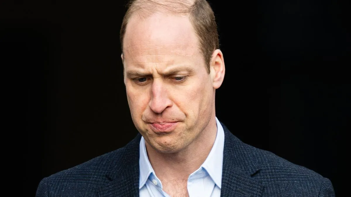 Prince William, Prince of Wales leaves a royal engagement to celebrate the scaling of Earthshot Prize solutions with Notpla, the 2022 Earthshot Prize winners at The Kia Oval on March 08, 2024 in London, England. (Photo by Samir Hussein/WireImage)